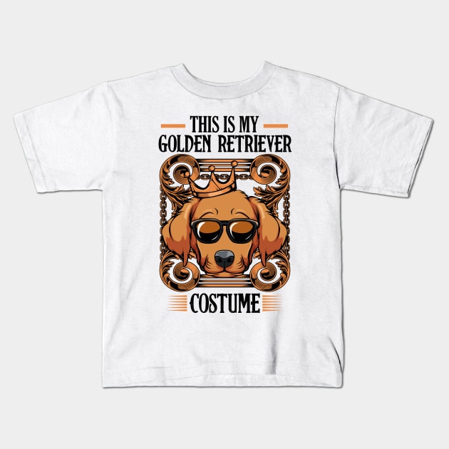 Golden Retriever Kids T-Shirt by Lumio Gifts